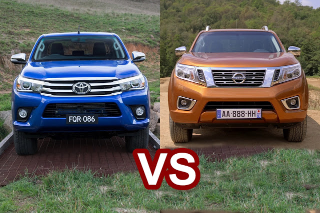 Chọn xe bán tải Toyota Hilux hay Nissan Navara tại Việt Nam ? 